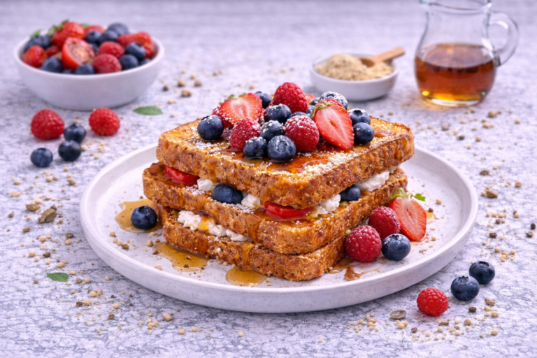 High-Protein French Toast – süß und einfach